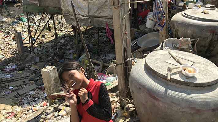 Phnom Penh Dangkor Dumpsite Schule