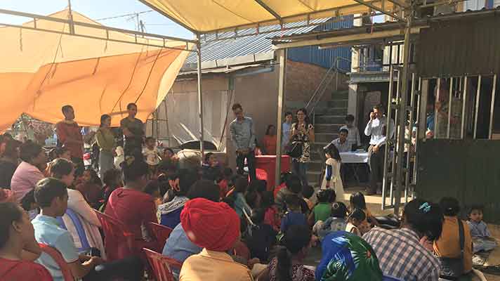 Phnom Penh Dangkor Dumpsite Schule